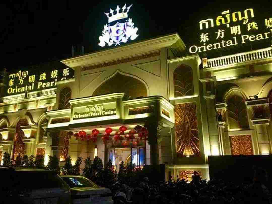 Oriental Pearl Casino nằm gọn trong lòng thành phố Sihanoukville
